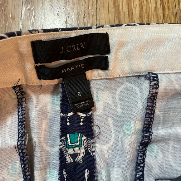 J.Crew Martie Cropped Trouser - Size 6 - Picture 6 of 6